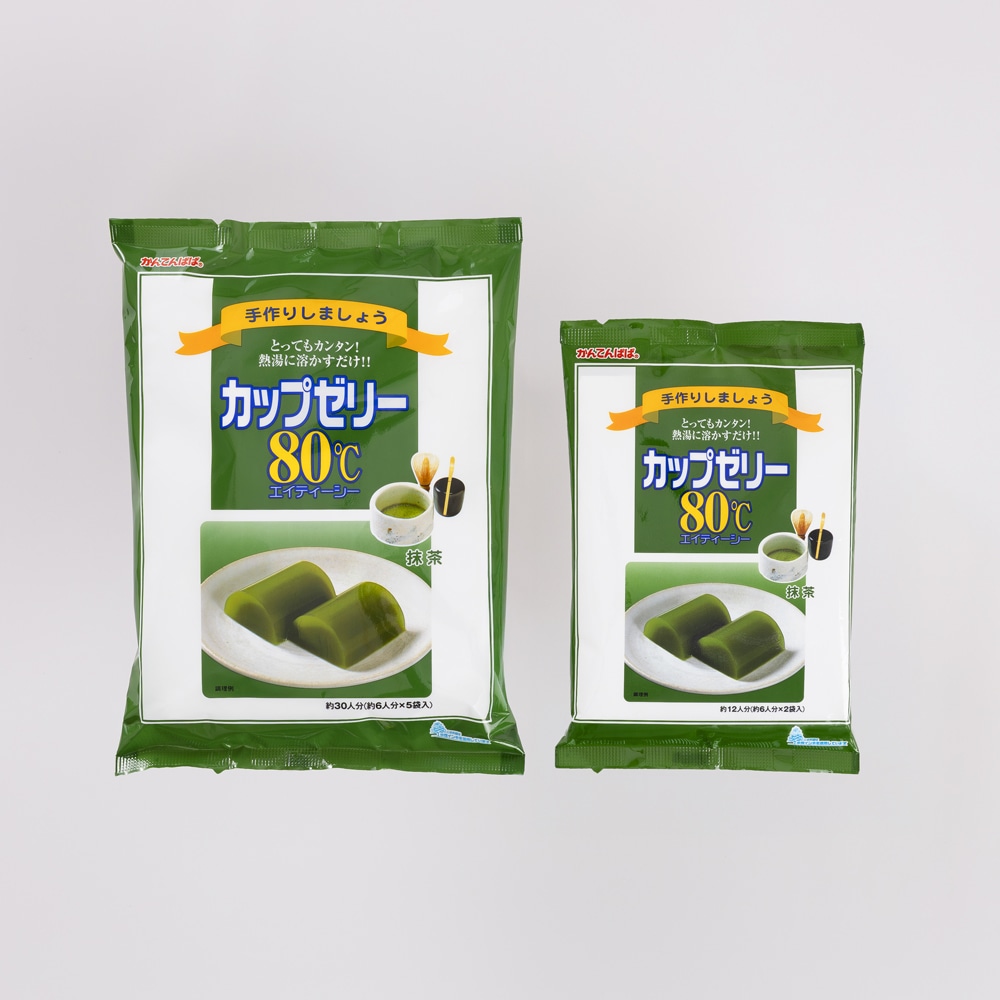 カップゼリー80℃ 抹茶 2袋入