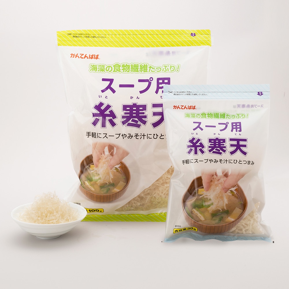 スープ用糸寒天 100g