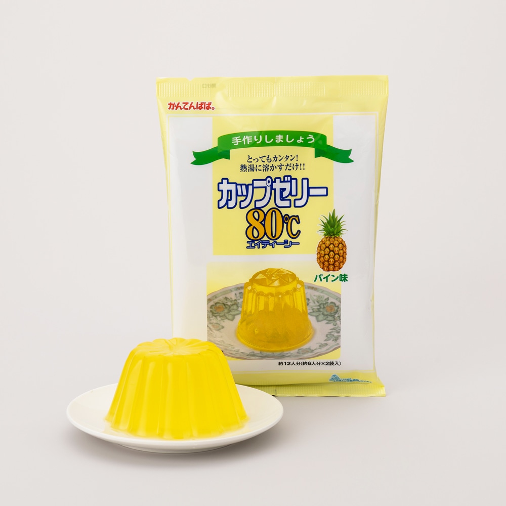 カップゼリー80℃　パイン味