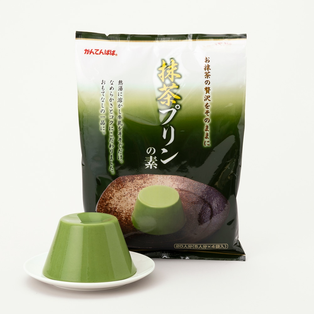 抹茶プリンの素