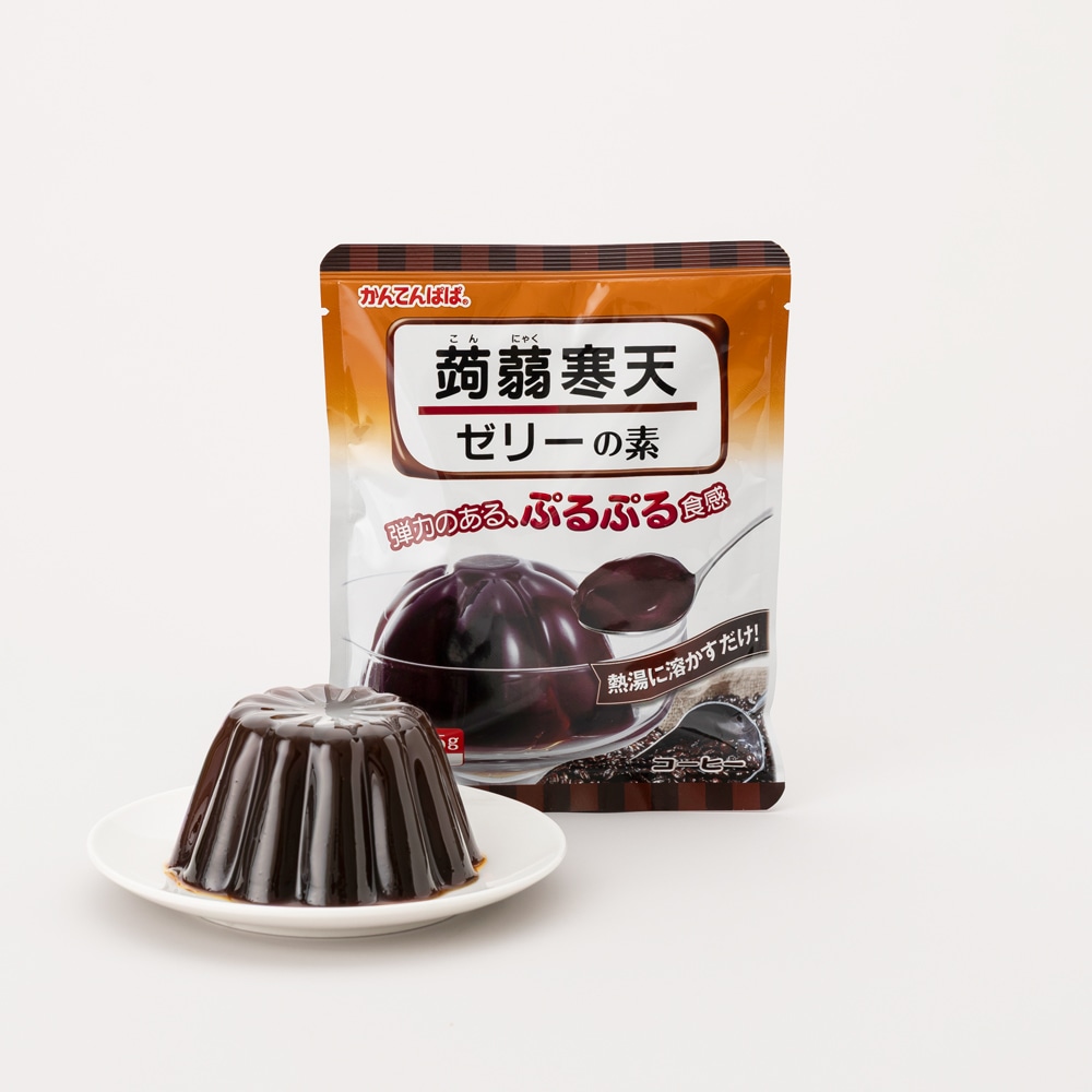 蒟蒻寒天ゼリーの素　コーヒー