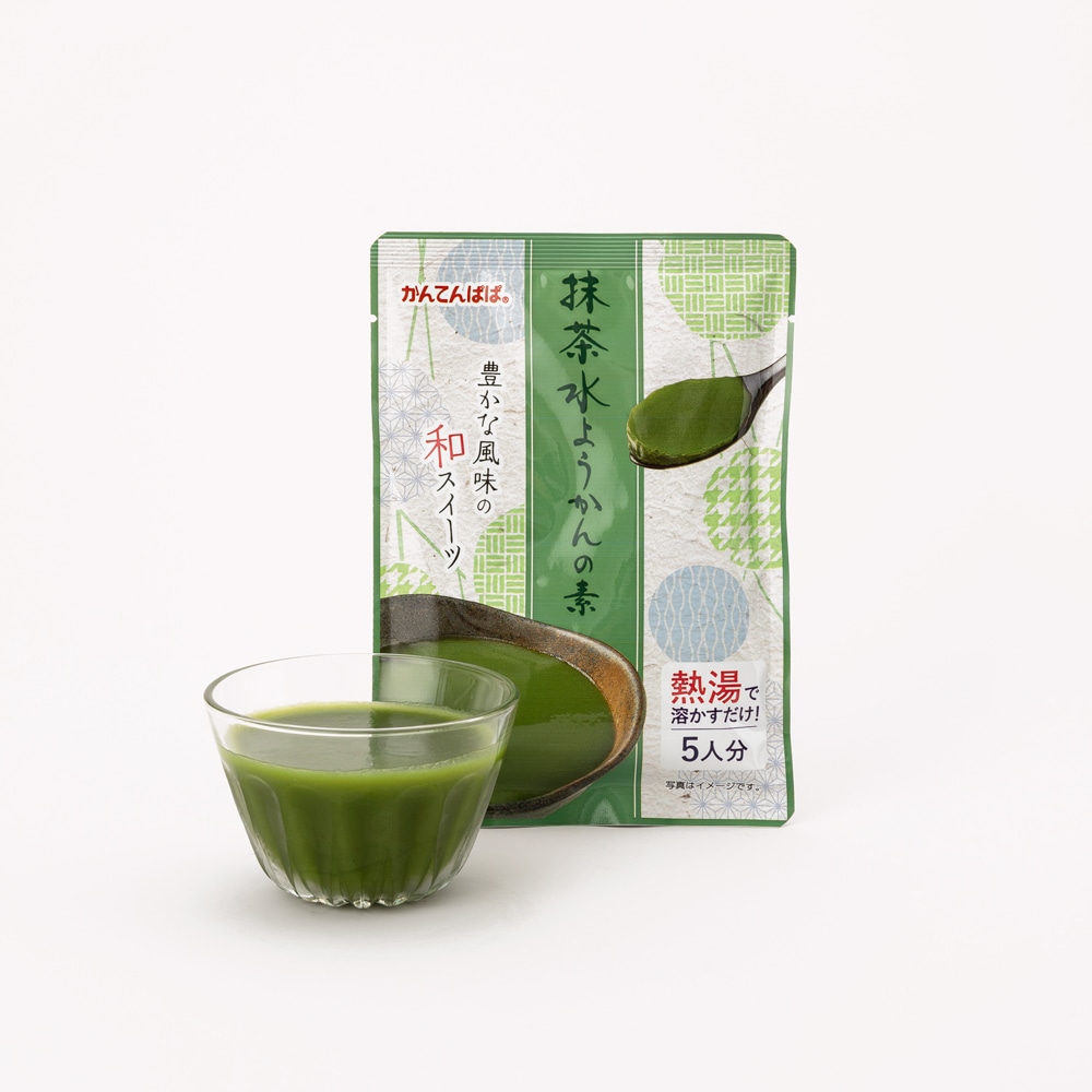 抹茶水ようかんの素