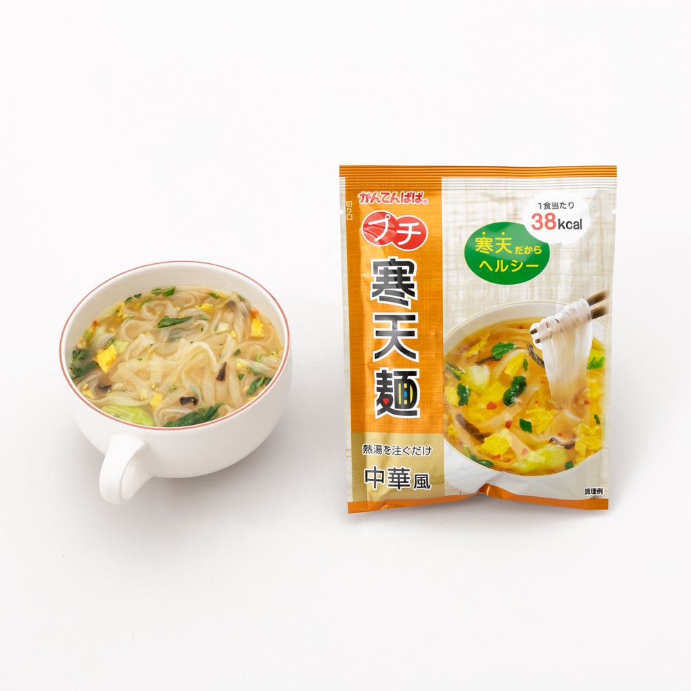 プチ寒天麺　中華風