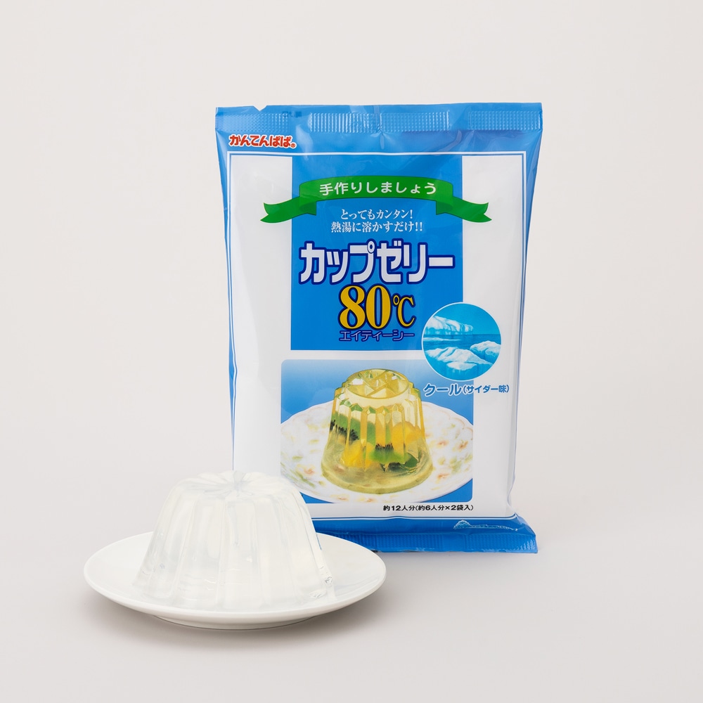 カップゼリー80℃ クール(サイダー味)