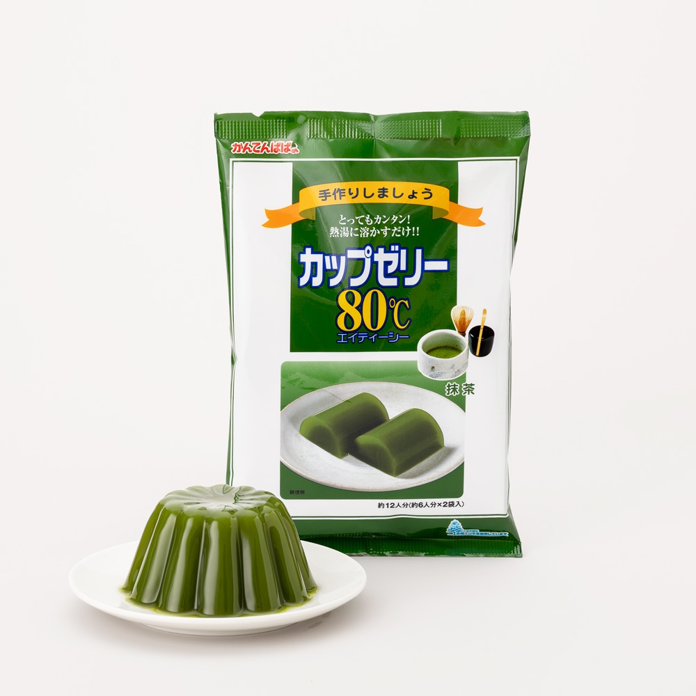 カップゼリー80℃　抹茶