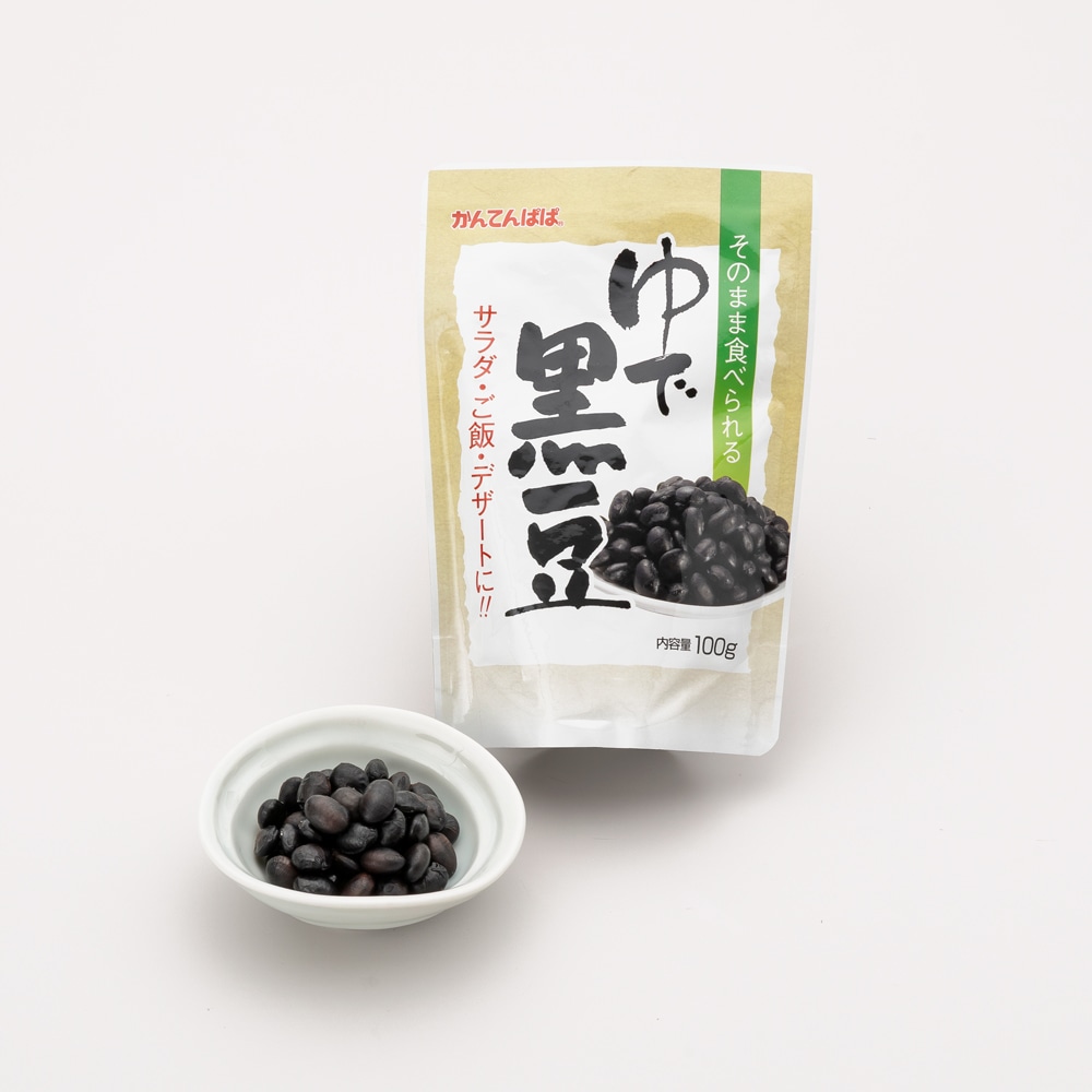 ゆで黒豆